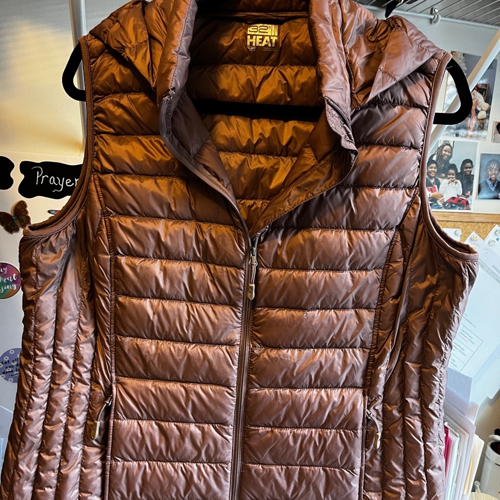 32 Degrees Women's Lavender Puffer Vest